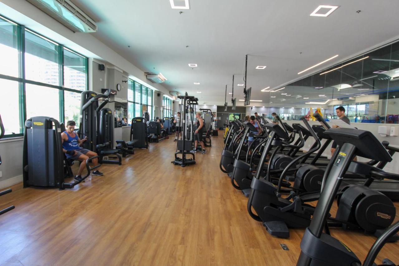 Barra Da Tijuca - 9 - Flat Premium Com Cozinha, Fogao Cooktop, Geladeira Grande, Smart Tv Grande, Lindo E Muitissimo Confortavel, Balsa Para A Praia Gratis E Estacionamento Gratuito 리오데자네이루 외부 사진