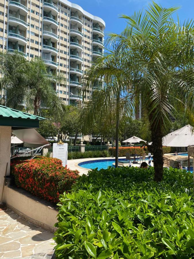 Barra Da Tijuca - 9 - Flat Premium Com Cozinha, Fogao Cooktop, Geladeira Grande, Smart Tv Grande, Lindo E Muitissimo Confortavel, Balsa Para A Praia Gratis E Estacionamento Gratuito 리오데자네이루 외부 사진